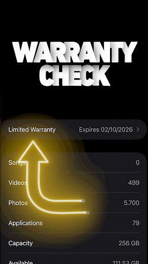 How to Check iPhone Warranty Status