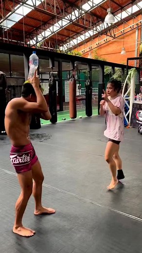 Stamp Fairtex is at it again 😂 #MartialArts #MixedMartialArts #MuayThai #ONEChampionship | ONE Championship