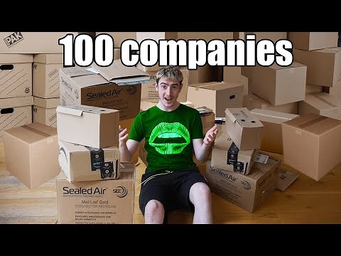 I Contacted 100 Companies to get Free Stuff