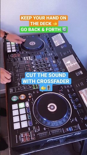 How to scratch (reverse) #shorts #djtips #dj