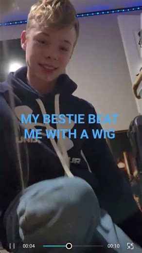 Help my bestie beat me with a wig