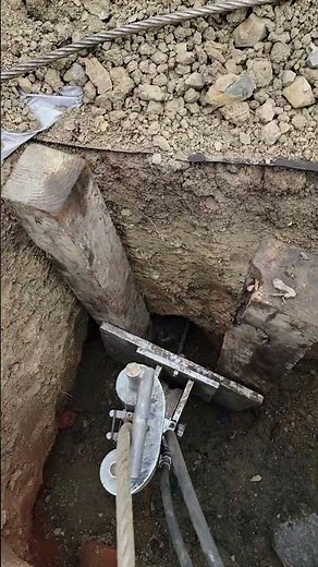 Pipe Bursting or Trenchless method #plumbing
