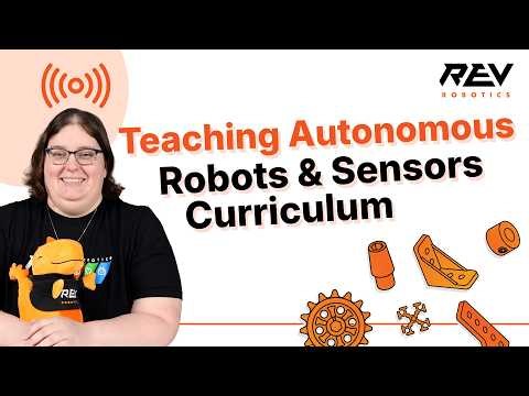 Teaching Autonomous Robots and Sensors Curriculum