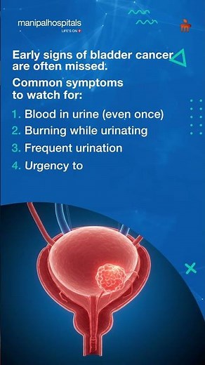 Bladder Cancer: Symptoms, Causes, and Key Signs to Watch For | Manipal Hospital Jaipur