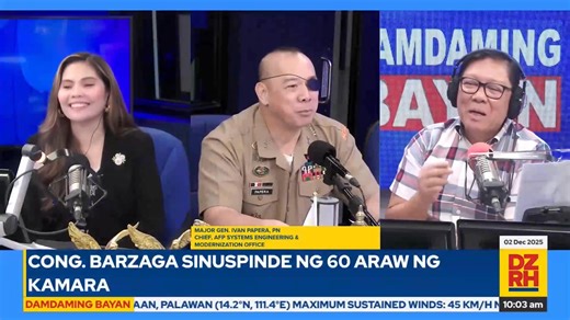 WATCH | As the AFP marks its 90th Founding Anniversary, Major General Ivan Papera, Chief of the AFP Systems Engineering and Modernization Office (AFPSEMO), discussed the Armed Forces’ breakthrough modernization leaps and game-changing capability upgrades in his interview on DZRH. Watch this recap video and see how the AFP is boldly transforming into a more agile, advanced, and future-ready force for every Filipino. #AFPyoucanTRUST #OneAFPOnePhilippines #StrongAFPStrongPhilippines #OurSeasOurRigh