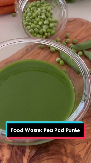 Reducing Food Waste: Pea Pod Purée Recipes