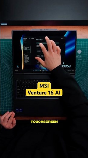 This is what a business laptop looks like under $1,100 💻💼 MSI Venture 16 AI 🔥