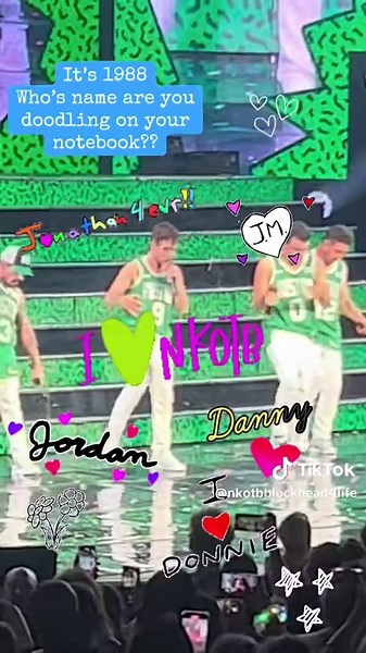 Who was your first crush?? @New Kids on the Block #blockhead #nkotb #newkidsontheblock #nostalgia #90s