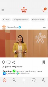 El SENA es sinónimo de innovación, descarga nuestra APP e interactúa con la comunidad que día a día trabaja para transformar nuestro país. En nuestra App podrás chatear, crear tu comunidad, aplicar a ofertas de empleo, jugar y muchísimo más. Únete y sé parte de la #GeneraciónSENA ⏩ https://bit.ly/3IsYAHC | Sena Comunica