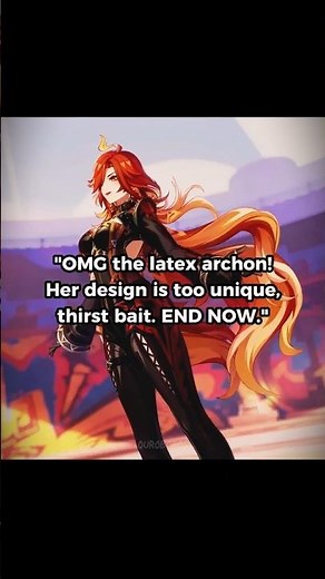 The Archon hate is so forced 😭 #genshinimpact #shorts #meme