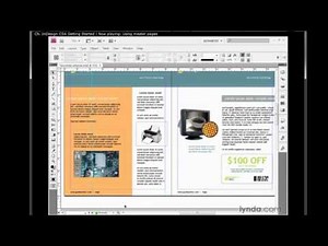 InDesign CS4- using Master Pages [12/18]