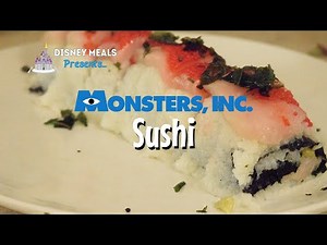 How to Make Monster's Inc Sushi!