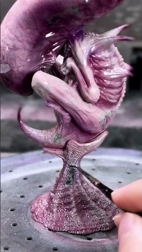 Create a lifelike baby alien! 👽 #3dprinting #phrozen