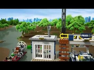 LEGO City Sumpfpolizei Polizeiwache im Sumpf 60069