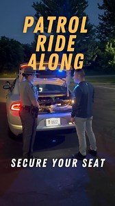 256K views · 2K reactions | Think you know what it takes to be on the Patrol? Come experience life as a trooper firsthand by signing up for our ride along program! Secure your seat at statepatrol.ohio.gov/ridealong. | Ohio State Highway Patrol | Facebook