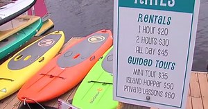 License for canoes, kayaks, paddle boards?