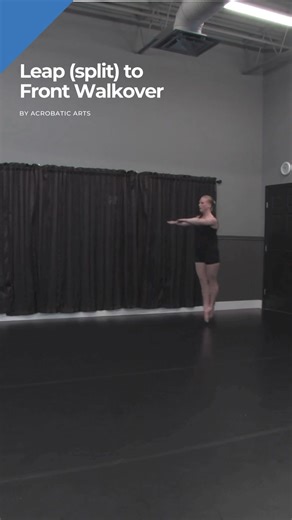 ⭐Skill Spotlight: Leap (split) to Front Walkover ✅ Light and clean chassé leap ✅ High full split on hop ✅ Fast and clean walkover/aerial with proper technique ✅ Clean ending position, balance, posture at start and end 👉 Discover how to develop progressions over time to empower dancers to achieve more advanced skill variations when they are strong and flexible enough while prioritizing safety. Acro is the fastest growing genre in dance studios today - don’t miss out on Certification this summer,