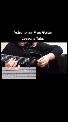 Astronomia - Acoustic Guitar Cover with Tabs #astronomia #crazyriff #guitar #tabs #guitarlesson #tabulatura #freeguitarlesson #naukagitary #lekcjegitary #cover @KupInstrument.pl @LAVAMUSIC @a.wisniewska @Cover TikTok @amelk_a