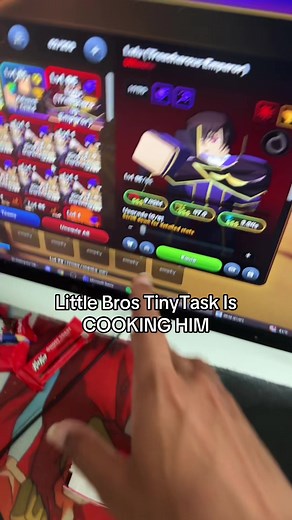 Do I Stop The Tiny Task #animelaststand #roblox #robloxfyp | Roblox