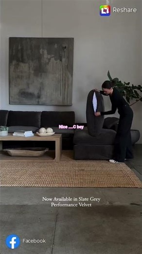 Our newest limited edition color just launched 🩶 Slate Grey is now available in performance velvet —