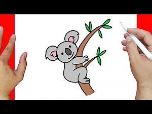 How to draw a koala step by step | Easy drawings