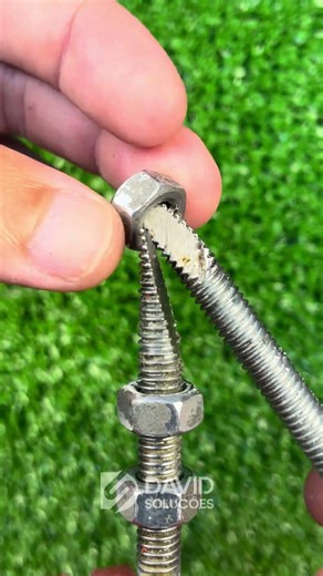 The Solution to Connect Two Threaded Rods#ThreadedRod#MetalFix#WorkshopTips#DIYSolution