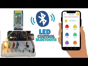 LIGHTING UP various LEDs with BLUETOOTH!