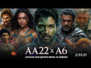 Aa22 Full Movie Hindi Dubbed 2026 South New Update | Allu Arjun New Movie | Deepika P | South Movie