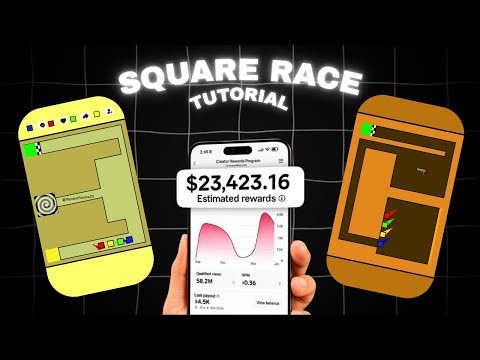 How I Make My Square Race Videos (Full Tutorial)