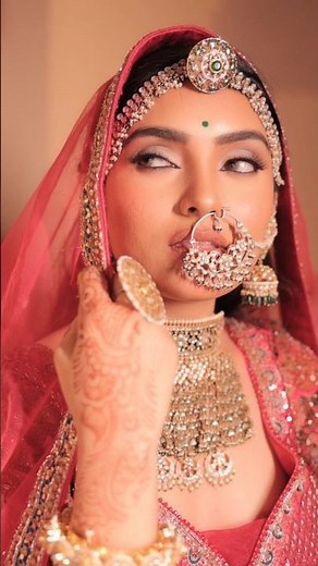 Beautiful Bridal Makeup by Simran Kaur Makeovers