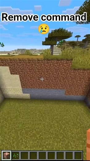 minecraft block remove command #vertexgamer