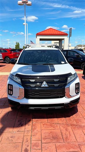 White Diamond Mitsubishi Outlander Sport Trail Edition 🤍 Explore our available inventory at Landmark Mitsubishi today 🙌 | Landmark Mitsubishi
