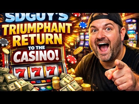 IM BACK! SDGuy Is Back To Gambling At Diamond Jo Casino!