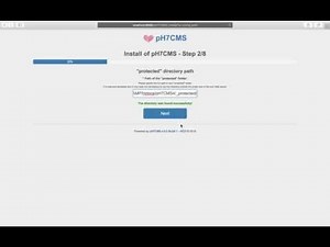 pH7CMS 4.* Install The Dating Builder Software