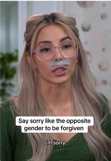 Apologies are more effective when you use gender counterstereotypical language according to a study