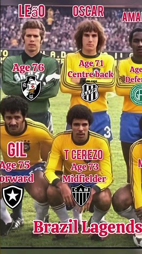 Brazil Legends 1978 🇧🇷⚽ | Samba Stars of Argentina ’78