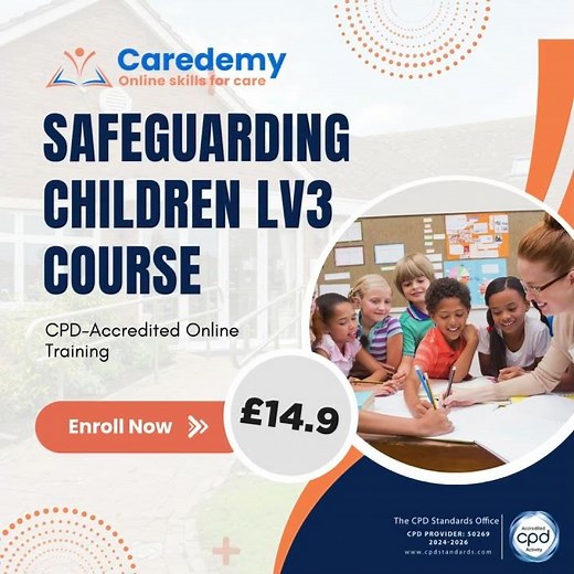 Safeguarding Children Level 3 Course (1:1)