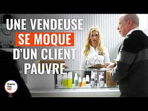 Une vendeuse ARNAQUE un pauvre CLIENT dans un magasin DE LUXE | ‪@DramatizeMeFrance‬