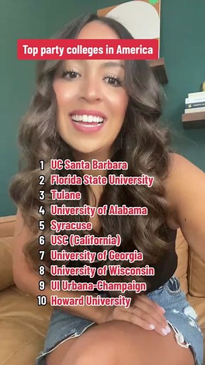 Our new rankings are out. Check out the Top Party Colleges in America 2024 #nichesocial #topcolleges #partycolleges #bestcollege #collegelife @
