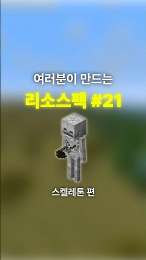 여러분이 만드는 리소스팩 #21