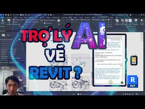 TRỢ LÝ AI REVIT | Con AI này sẽ VẼ REVIT giúp bạn nè! Công cụ của Ta.D Tools.
