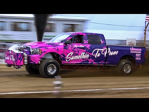 Truck Pull 2023: Super Stock Diesel Trucks. The Pullers Championship. Friday session.