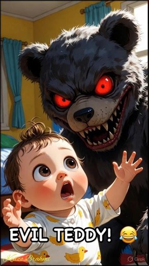 Baby vs Evil Teddy Bear 🐻😈 | Funny Baby Adventure