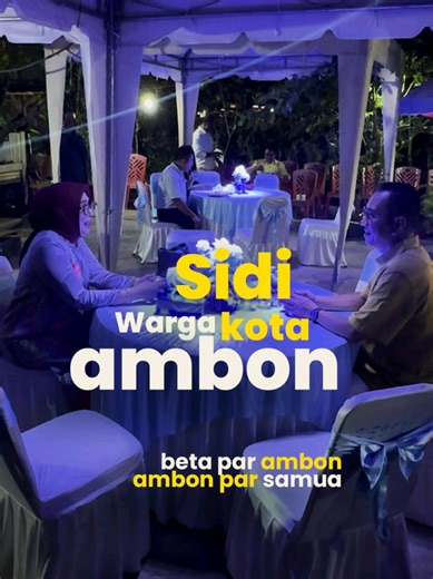 Beta menghadiri acara Sidi pengakuan iman dalam tradisi gereja Protestan, Suasana haru dan sukacita menyelimuti berbagai jemaat di Pulau Ambon. Kehadiran beta untuk memenuhi udangan warga yang melaksanakan Sidi. Peneguhan yang dilakukan secara serempak di kota ini menandai lahirnya generasi baru yang siap bertanggung jawab dalam kehidupan bergereja dan bermasyarakat. Sebagai Wakil Walikota Ambon Beta tentu berharap anak-anak semakin teguh dalam iman, tumbuh menjadi anak baik secara pribadi dan k