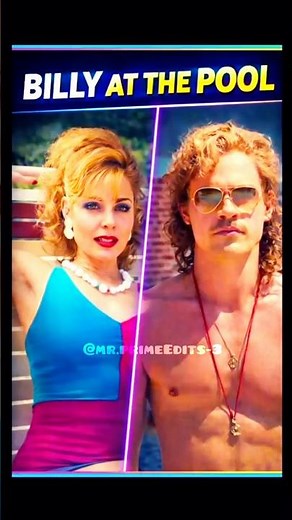 Billy owned the Pool 🔥🦍 #strangerthings #strangerthings3 #shorts #youtubeshorts