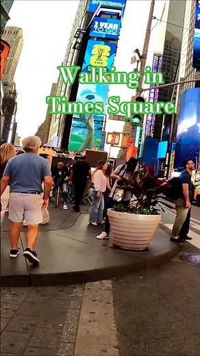 Times Square New York Walk | Stunning City Lights Tour #newyork #nyc