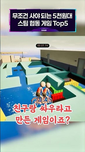 Top 5 Must-Buy Steam Co-op Games in the 5,000 Won Range