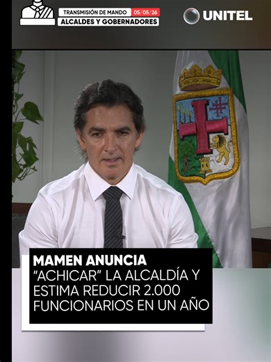 Alcalde Saavedra anuncia reducción de 2.000 funcionarios en Alcaldía cruceña