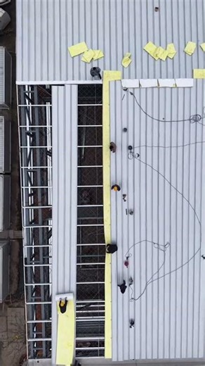 Erection of 13,000 SQM of heavy steel structure workshop completed in 27 days.#steelstructure