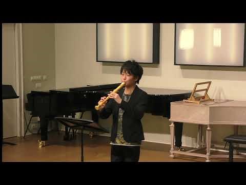 J. S. Bach - Partita for Recorder solo, BWV 1013 : III. Sarabande